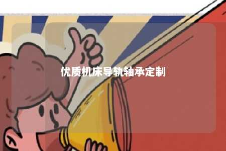 优质机床导轨轴承定制 
