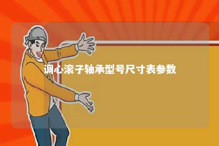 调心滚子轴承型号尺寸表参数 